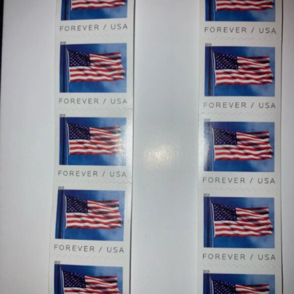 2019 American Flag Stamps 1000 Pieces - Picture 5 of 5